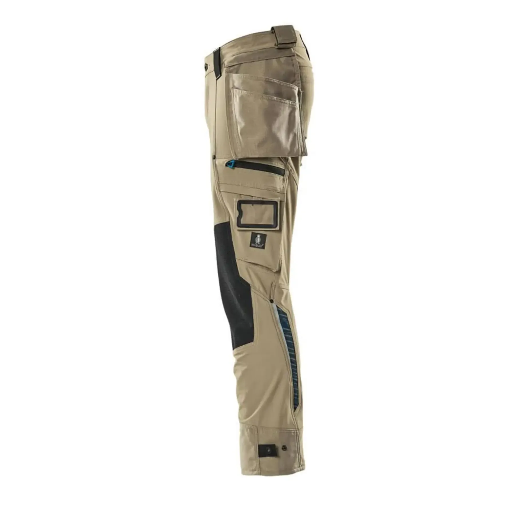 ADVANCED 17031 BUKS MED KNÆ- OG HÆNGELOMMER 82C58 LYS KHAKI>Mascot Outlet