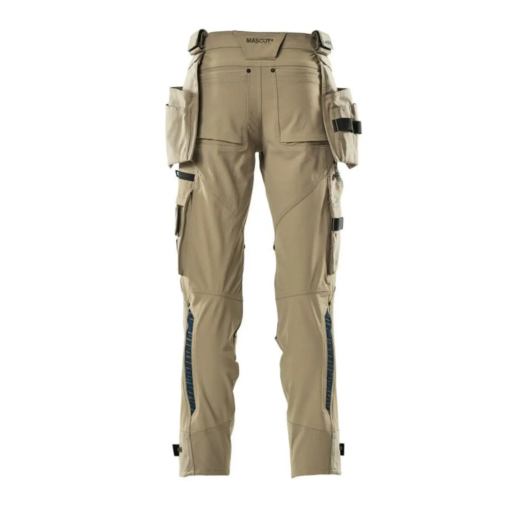 ADVANCED 17031 BUKS MED KNÆ- OG HÆNGELOMMER 82C58 LYS KHAKI>Mascot Outlet
