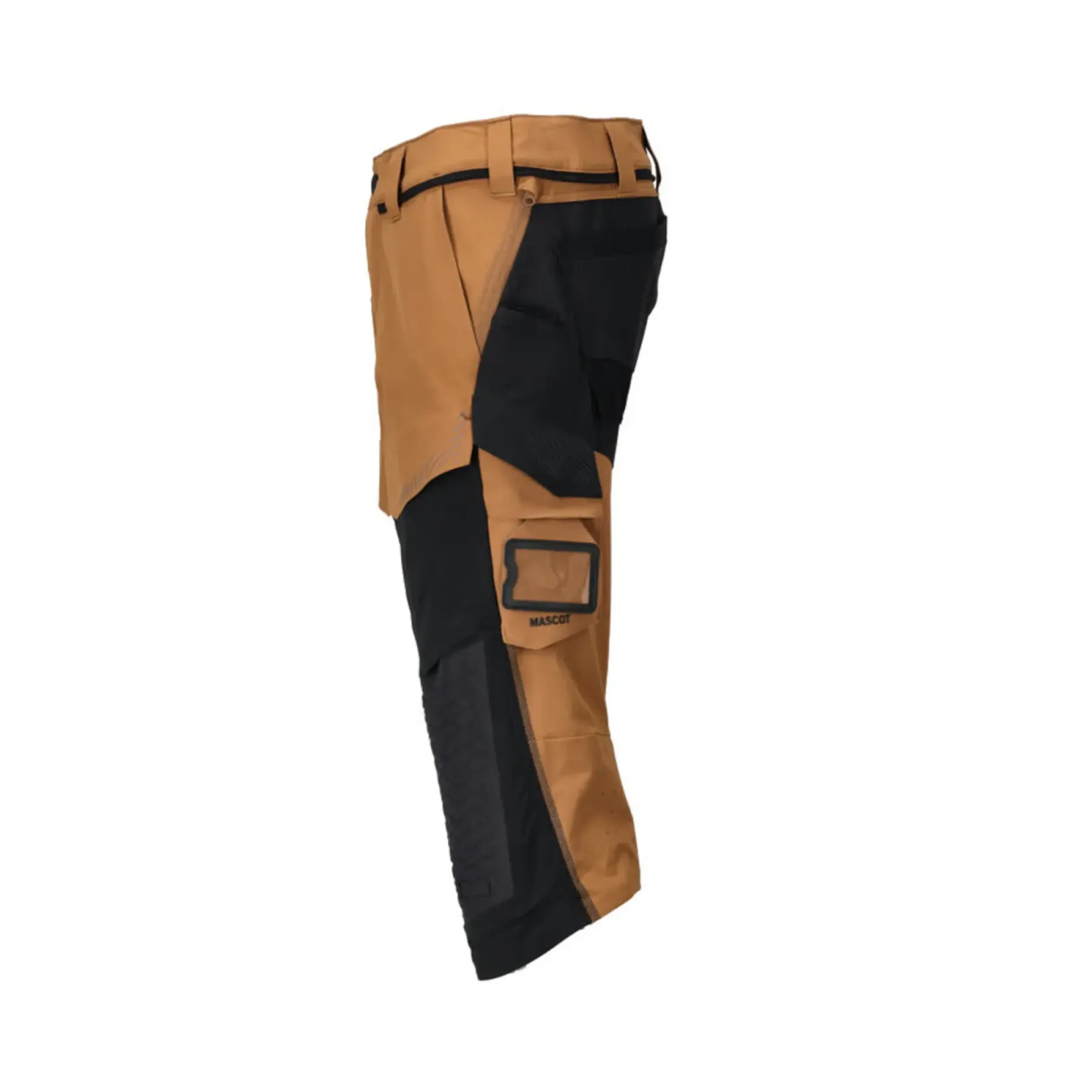 Arbejdsbukser ^ Mascot CUSTOMIZED 22249 KNICKERS MED KNÆLOMMER C47 NØDDEBRUN/SORT