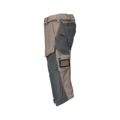 Arbejdsbukser ^ Mascot CUSTOMIZED 22249 KNICKERS MED KNÆLOMMER C58 MØRK SAND/STENGRÅ