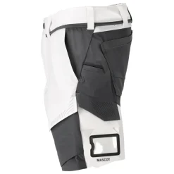 Arbejdsbukser ^ Mascot CUSTOMIZED 22149 SHORTS 24C64 HVID/STENGRÅ