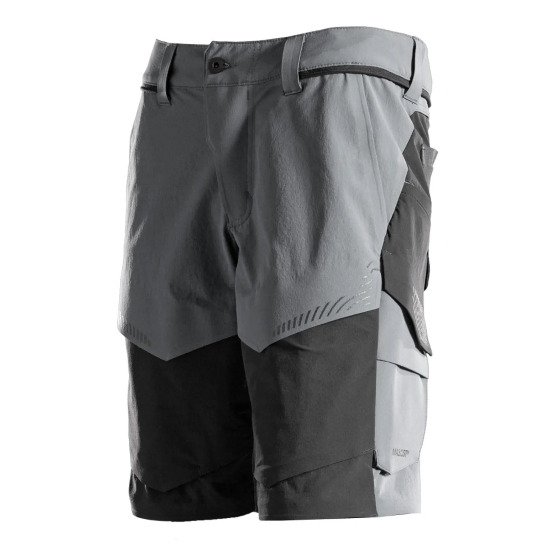 Arbejdsbukser ^ Mascot CUSTOMIZED 22149 SHORTS 24C50 STENGRÅ/SORT
