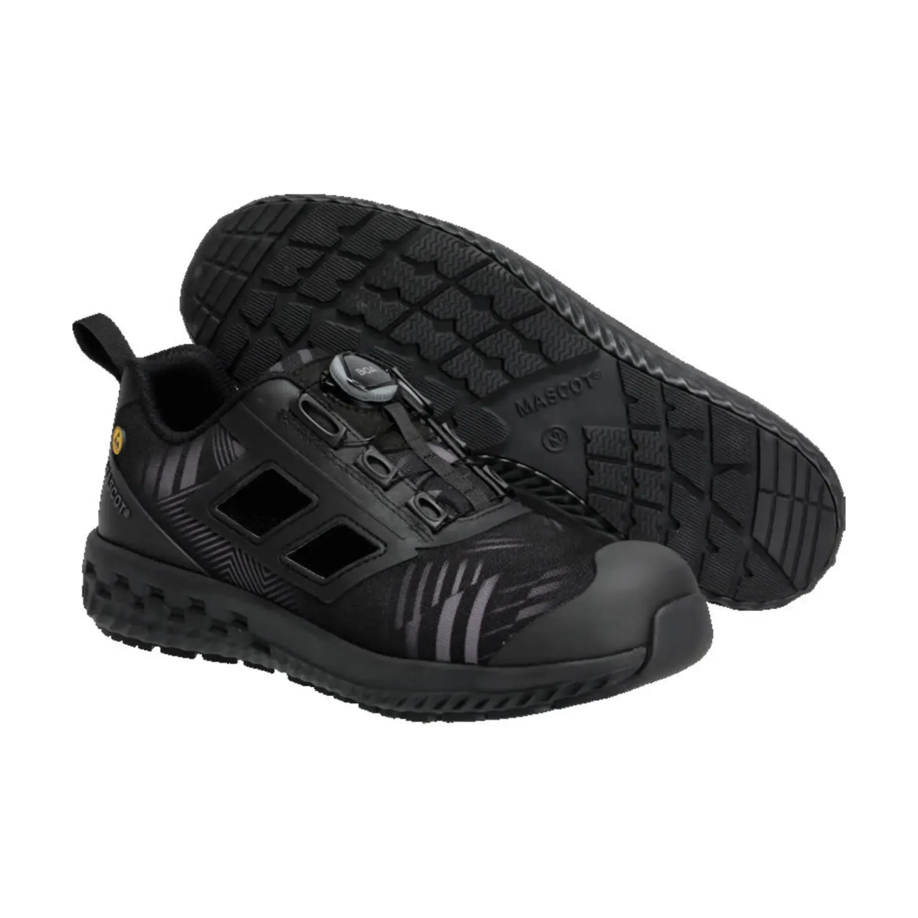 FOOTWEAR CUSTOMIZED SIKKERHEDSSKO SORT 43>Mascot Online