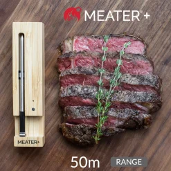 Grilltilbehør ^ Meater PLUS STEGETERMOMETER