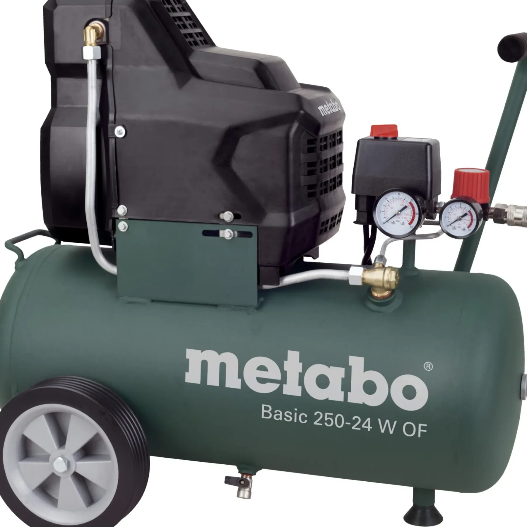 Trykluftværktøj ^ Metabo BASIC 250-24 W OF KOMPRESSOR 8 BAR 24 LITER