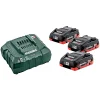 Batterier & Ladere ^ Metabo 685132000 BATTERI 18 VOLT 4 AH 3