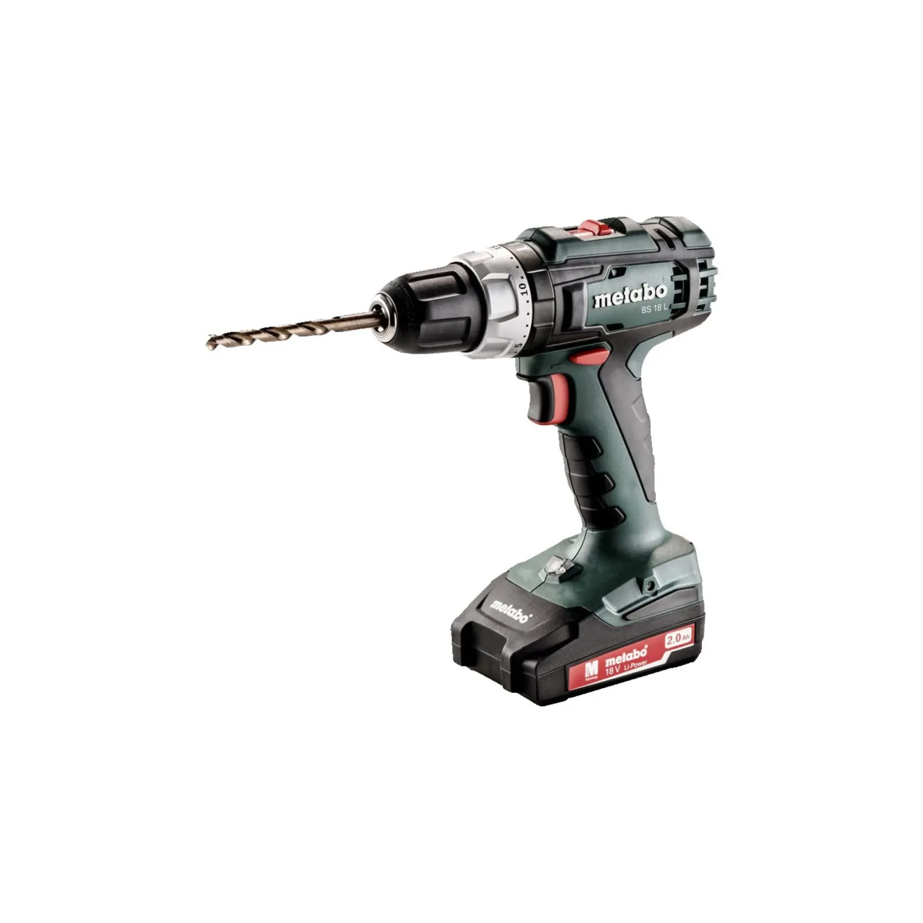 BS 18 L 13 2X2,0 13 MM BORE-/SKRUEMASKINE AKKU MED BATTERI>Metabo Sale
