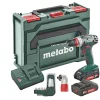 Bore- & Skruemaskiner ^ Metabo BS 18 QUICK BORE-/SKRUEMASKINE AKKU MED BATTERI OG LADER