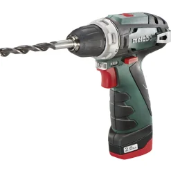 POWERMAXX BS BASIC 2X2,0 AH BORE-/SKRUEMASKINE AKKU MED BATTERI OG LADER>Metabo Outlet