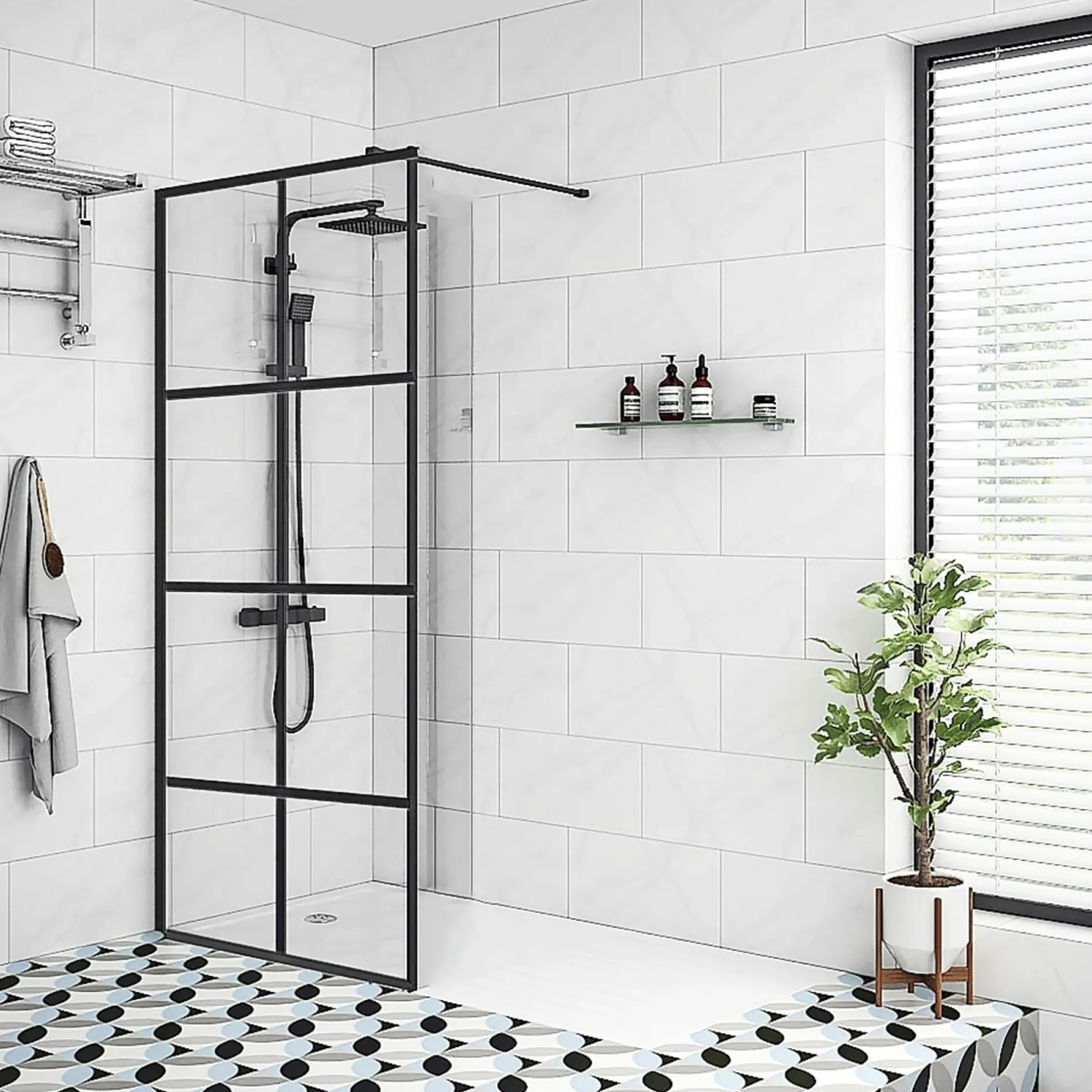 BADEFORHÆNGSSTANG SORT 110 CM>Mikelo Discount
