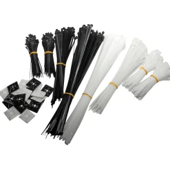 ASS. KABELSTRIPS 2,5X100, 3,6X200, 4,8X300, 28X28MM 610 STK>Millarco Outlet