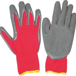 FINGERCOATED ARBEJDSHANDSKE 9 RØD/SORT 1 STK>Millarco Best