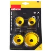 Tilbehør Elværktøj ^ Millarco HULSAVESÆT 32-64 MM. - 5 STR. HULSAVSÆT Ø38-64 MM 6 DELE