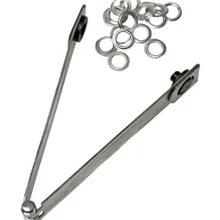 PRESENNINGSØJER I STÅL - INKLUSIV TANG - 10 STK. TANG 1.60 CM>Millarco New