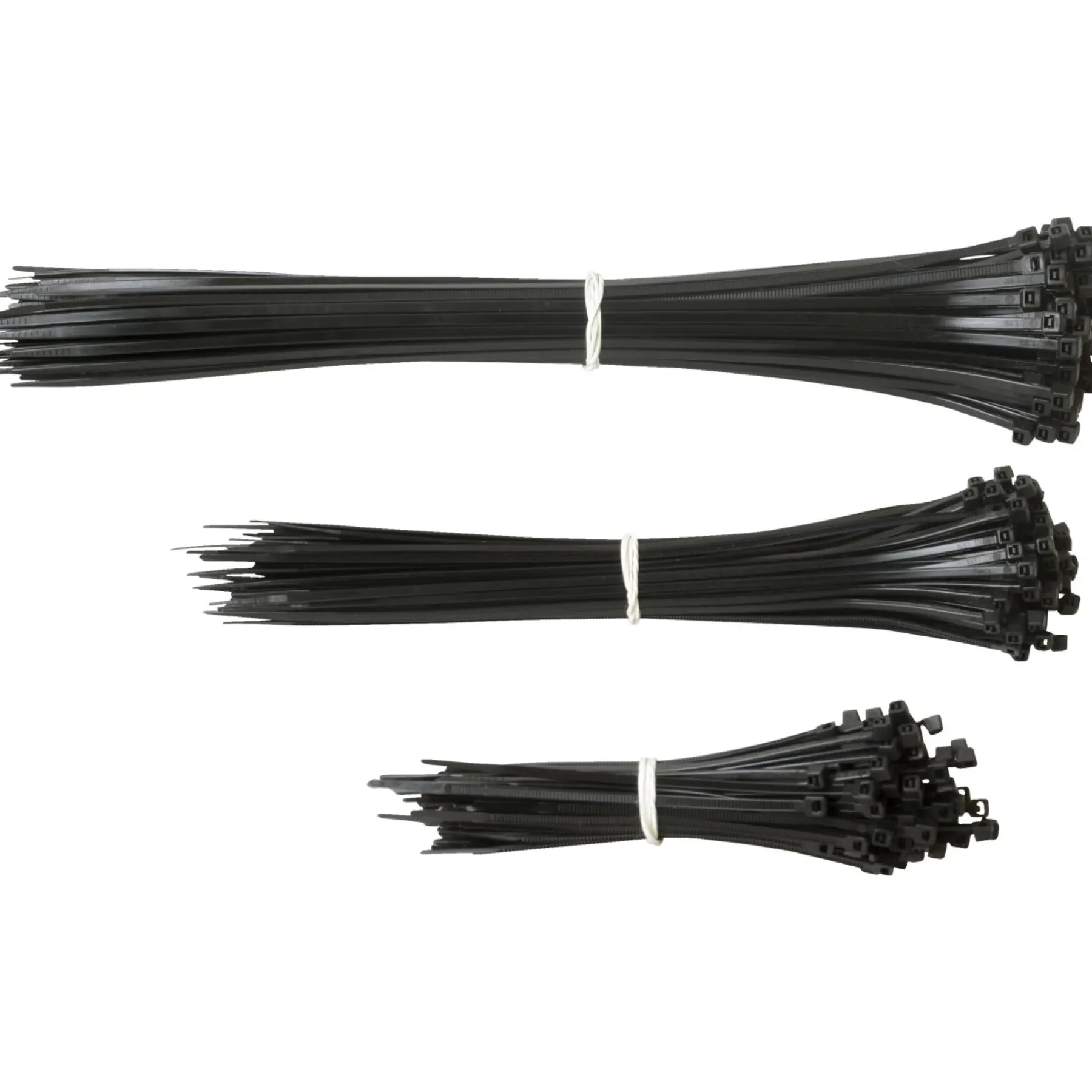 SORT KABELSTRIPS 100-200-300MM 300 STK>Millarco Sale
