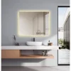Badeværelsesmøbler ^ Milobad CL34 MED LED-LYS SPEJL 70X90