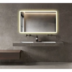 CL30 MED LED-LYS SPEJL 70X120>Milobad Hot