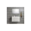 NORDIC DECK NATURE BADMØBEL HVID 2 SKUFFER 101 CM>Milobad New