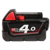 M18 B4 BATTERI 18V 4 AH 1 STK>MILWAUKEE Clearance