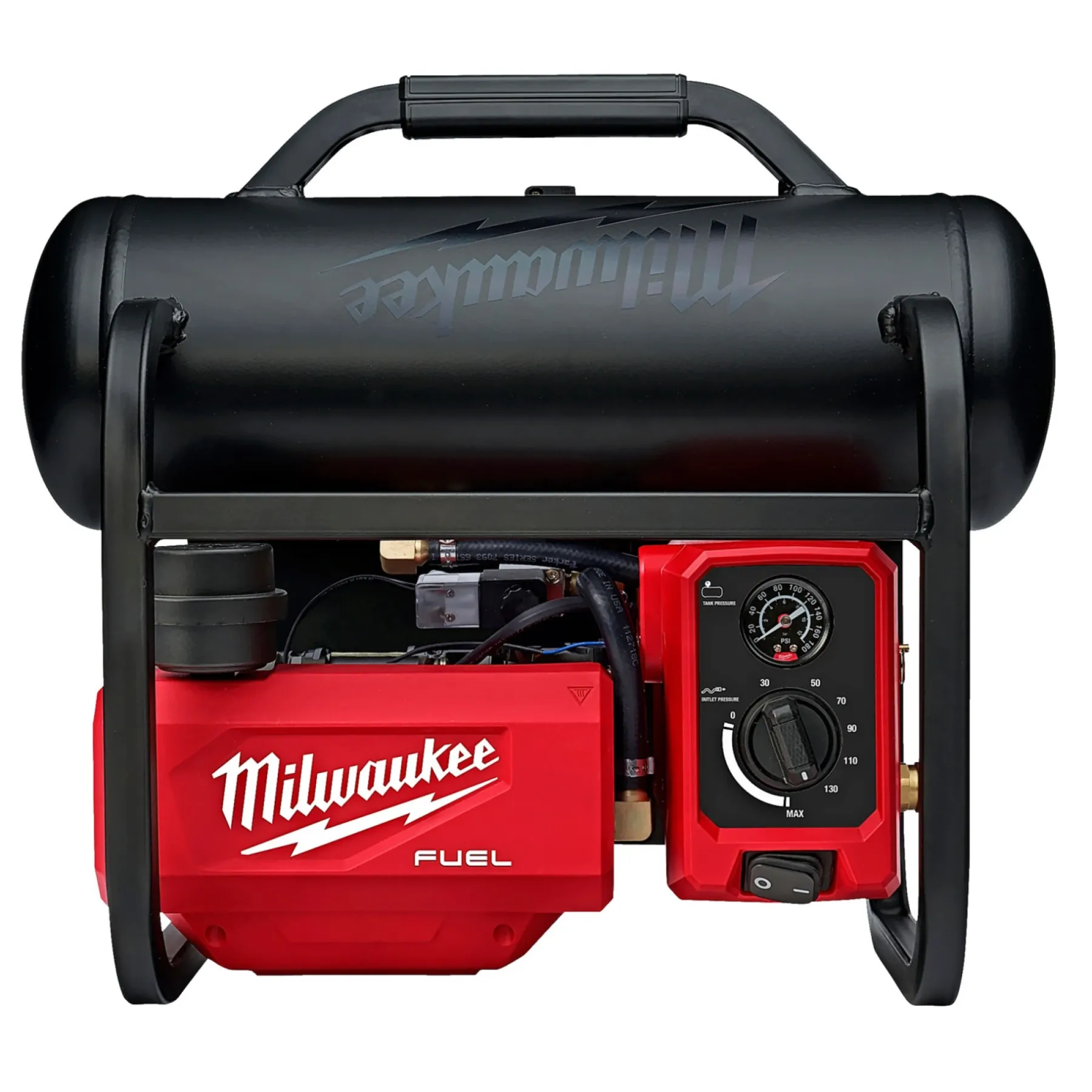Trykluftværktøj ^ MILWAUKEE M18 FAC-0 KOMPRESSOR 9,31 BAR AKKU 18V 7,6 L UDEN BATTERI OG LADER