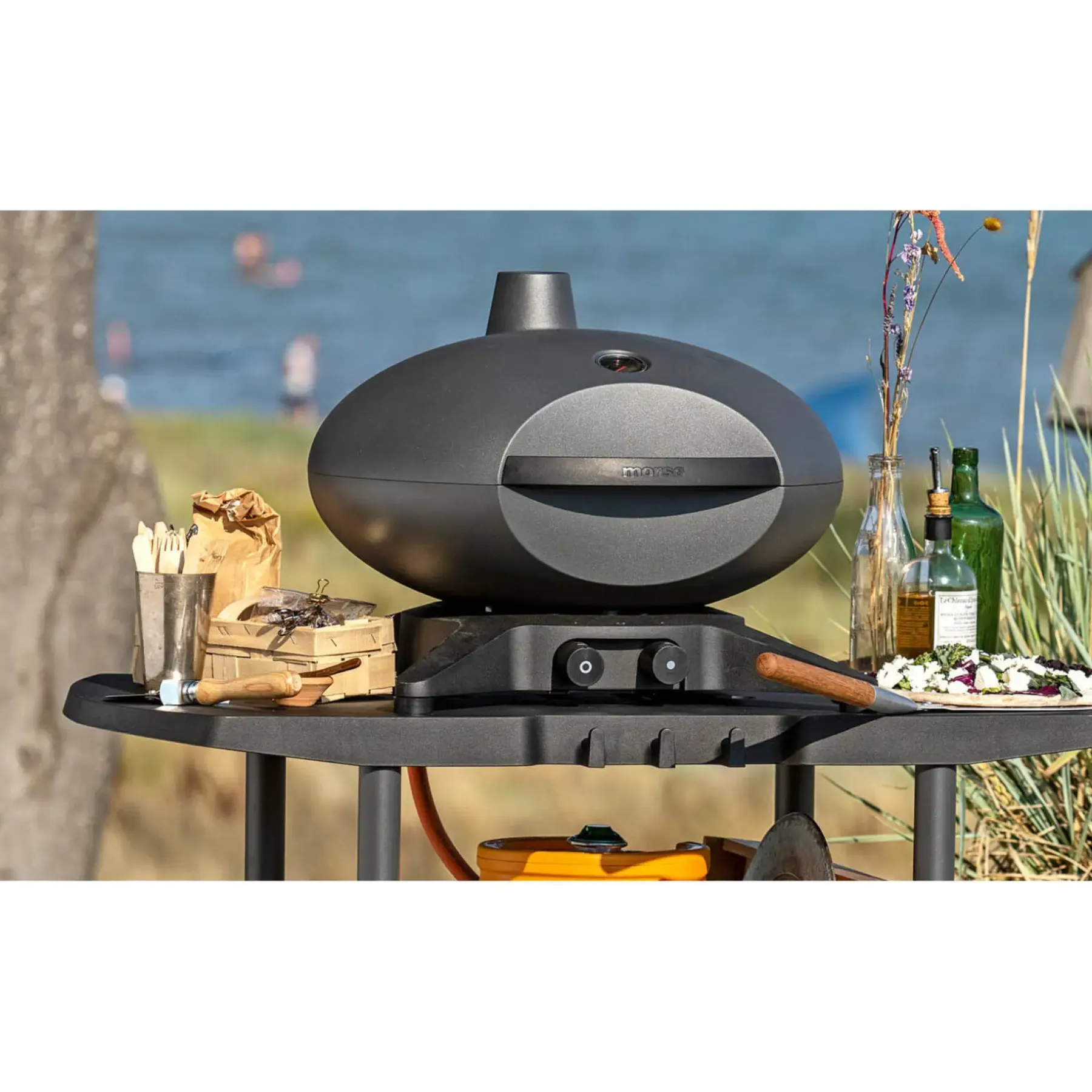 Gasgrill ^ Morsø MORSØ FORNO MEDIO GASGRILL ANTRACIT