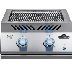 Gasgrill ^ Napoleon BUILT-IN 700 18" DOBBELT SIZZLEZONE INDBYGNINGSGRILL RUSTFRIT STÅL