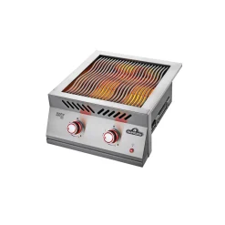 Gasgrill ^ Napoleon BUILT-IN 700 18" DOBBELT SIZZLEZONE INDBYGNINGSGRILL RUSTFRIT STÅL
