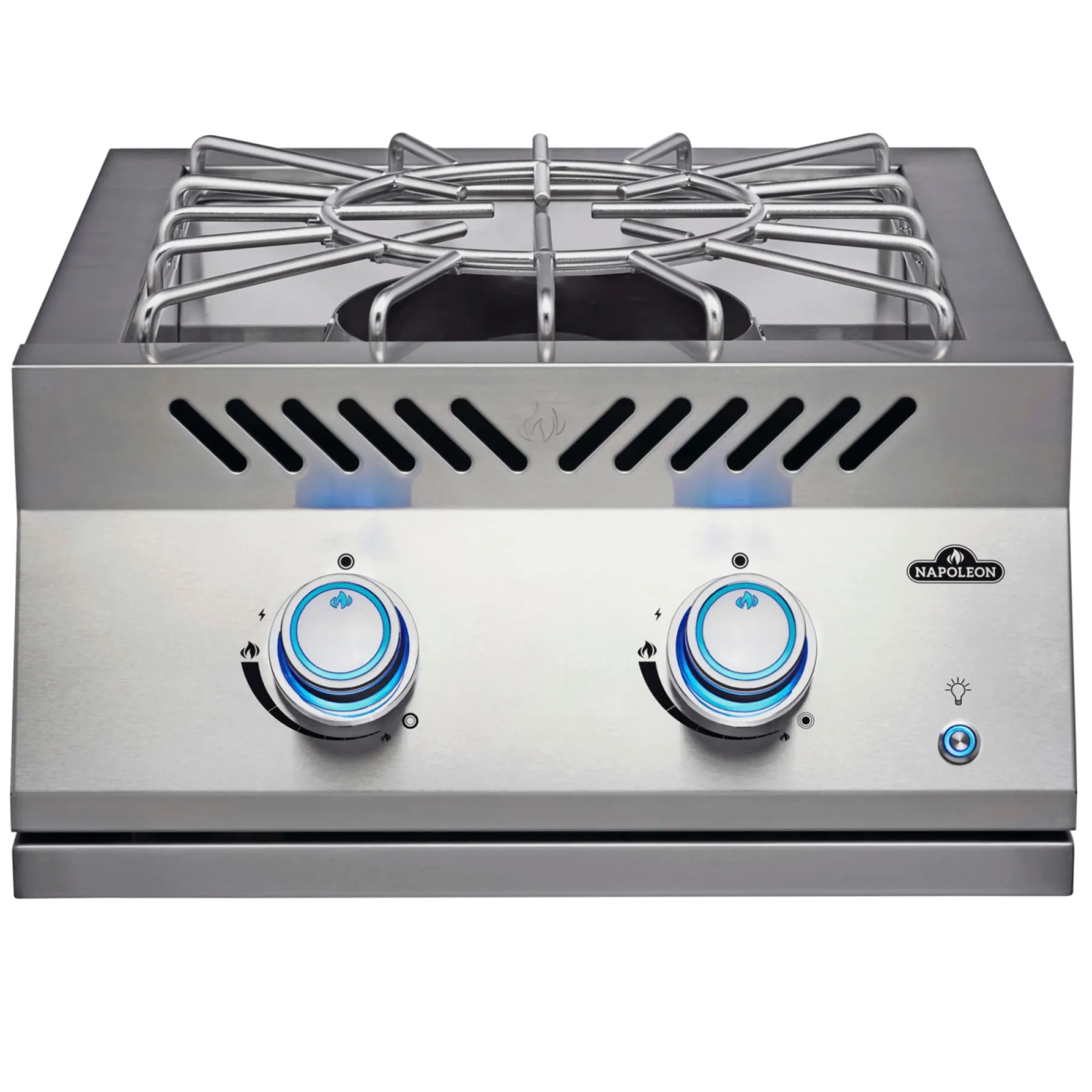 Gasgrill ^ Napoleon BUILT-IN 700 SERIE 18" SIDEBRÆNDER INDBYGNINGSGRILL SØLV