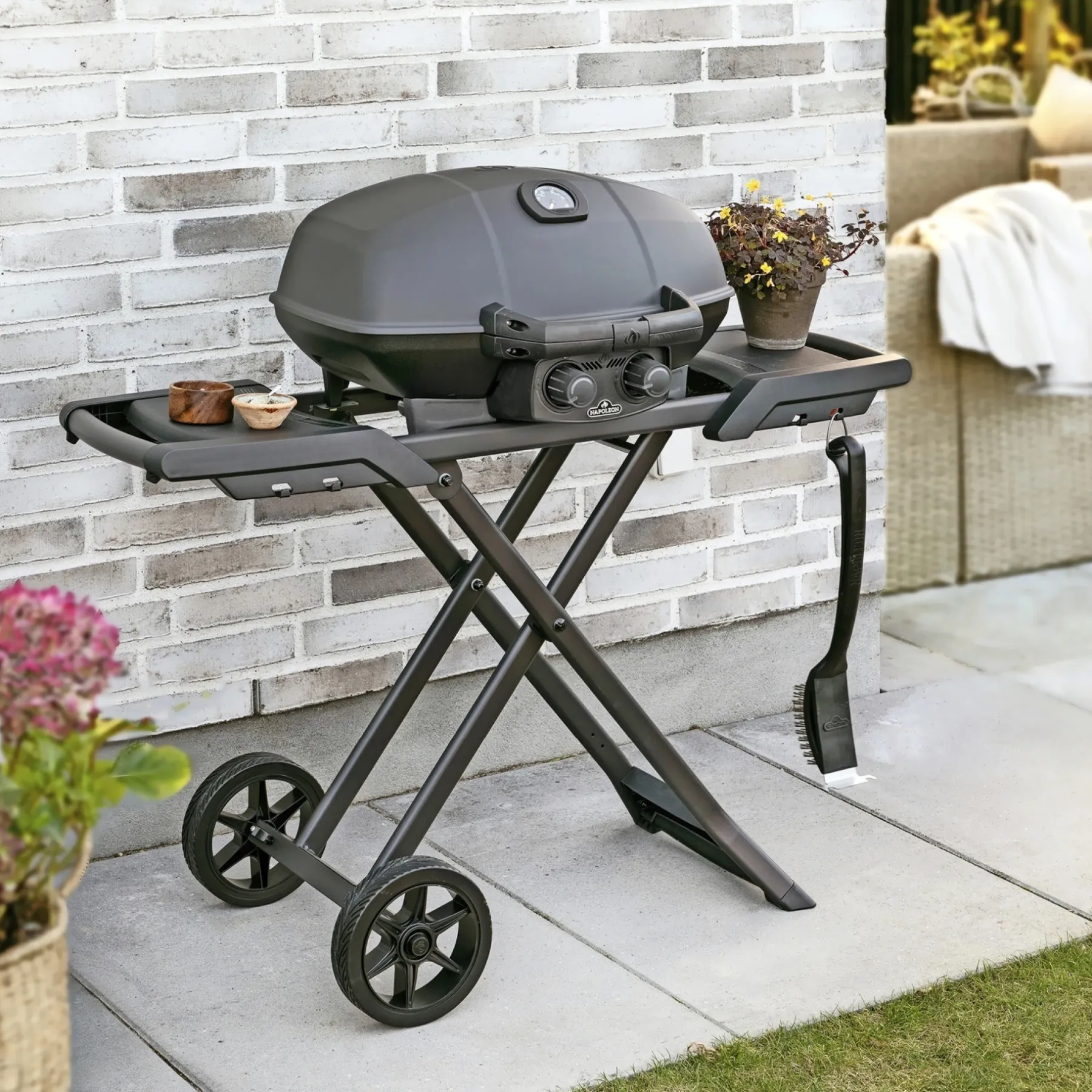TRAVELQ PRO285 PHANTOM GASGRILL MAT SORT>Napoleon Discount