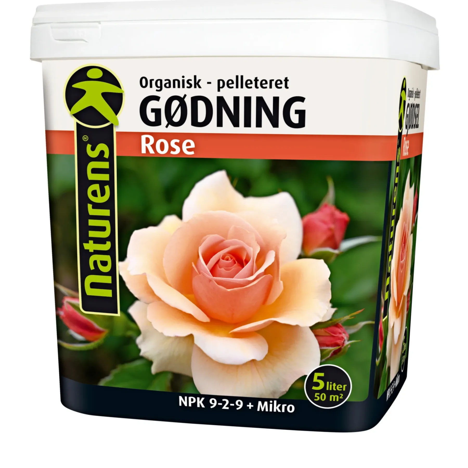 Gødning & Kalk ^ NATURENS ROSENGØDNING 5 L