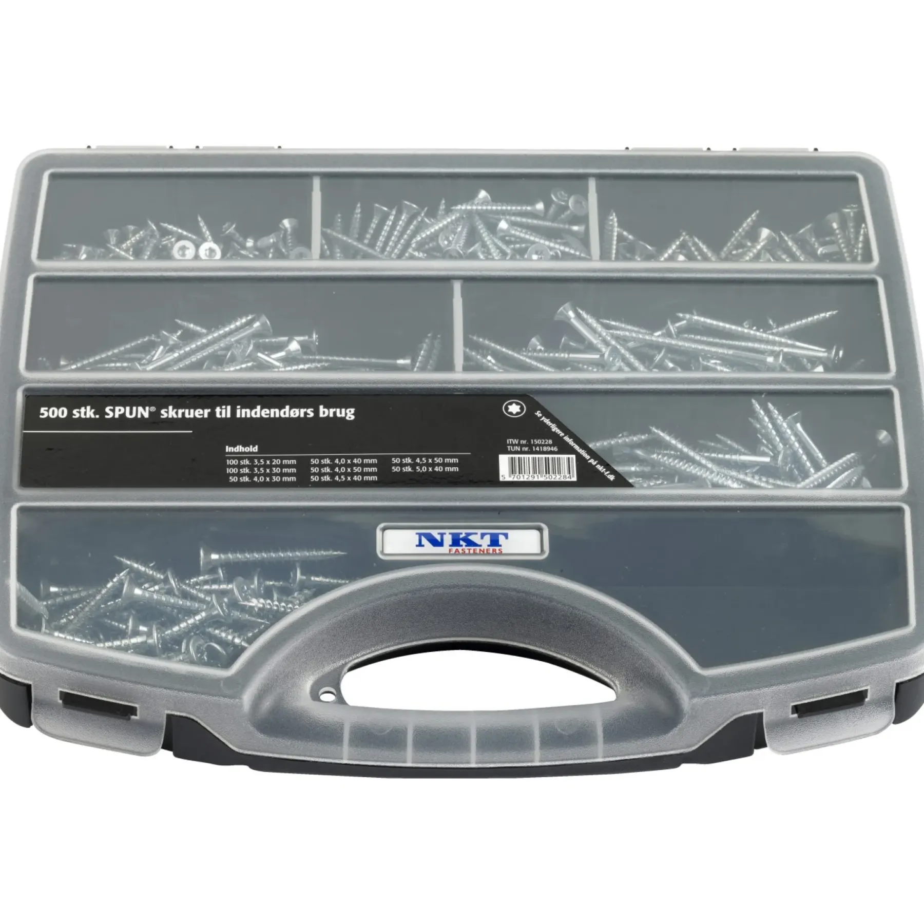 SORTIMENTSKASSE 500 STK>NKT Clearance