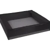 Sandkasser ^ NORDIC PLAY Active SANDKASSENET 120 X 20 X 120 CM SORT PLASTIK