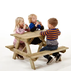 801-053PC BØRNEBORDBÆNKESÆT NATUR>NORDIC PLAY Active Online