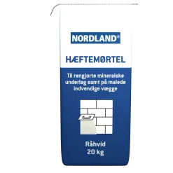 HÆFTEMØRTEL RÅHVID 20 KG>Nordland Clearance