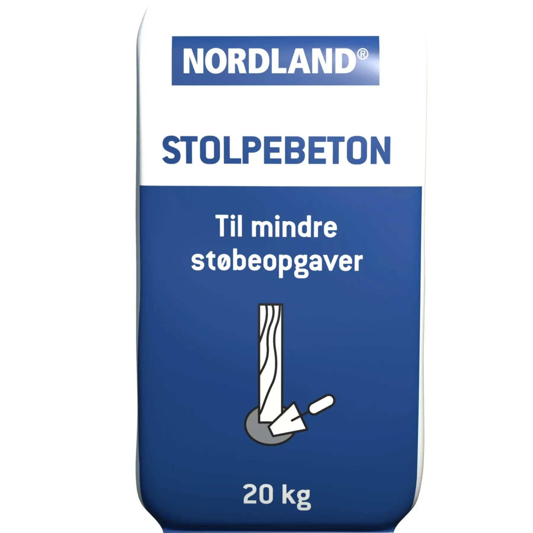 STOLPEBETON 20 KG 0-8 MM>Nordland Outlet