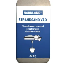 Grus & Sand ^ Nordland STRANDSAND 20 KG 0-3 MM