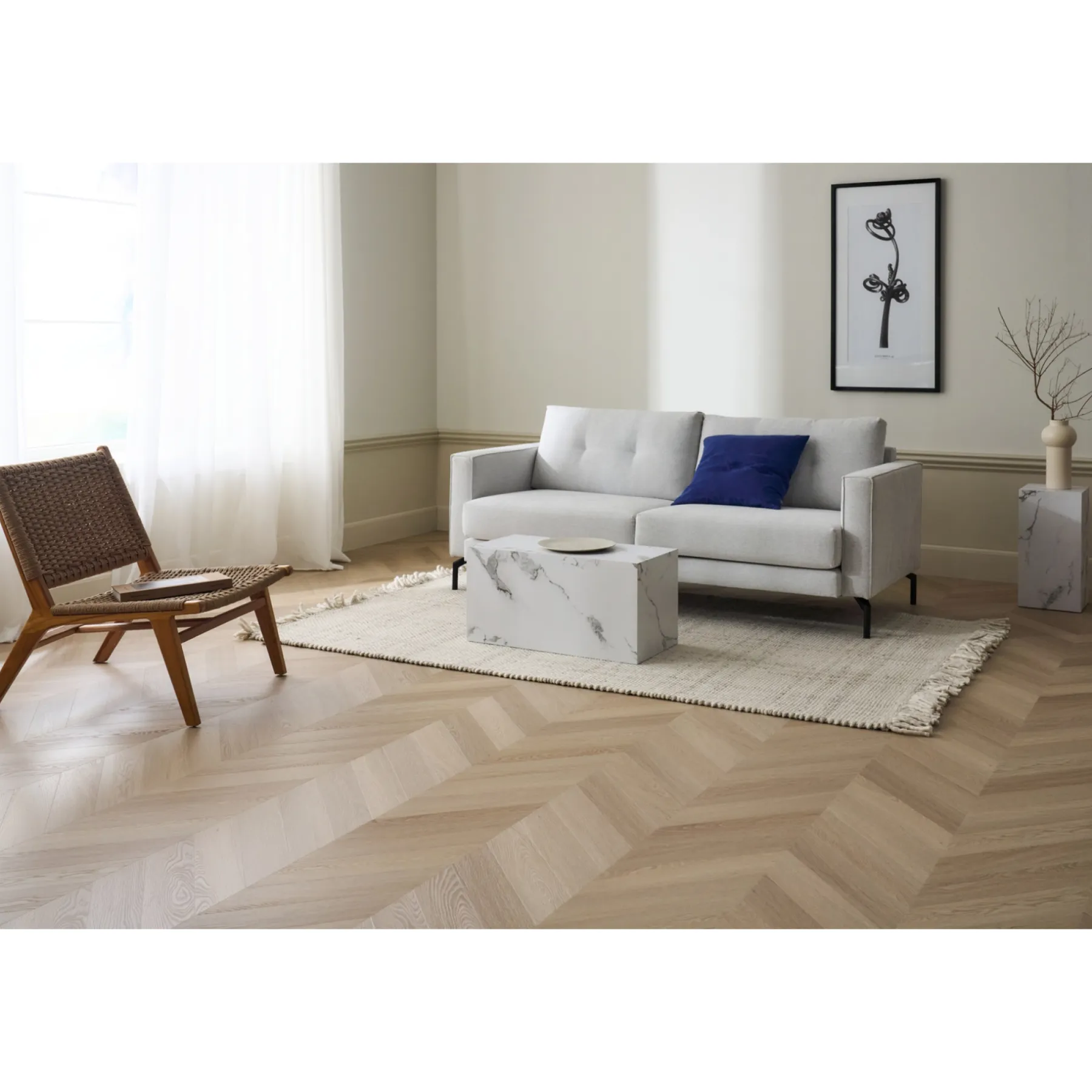 CHEVRON VINYLGULV NICE>NOVEGO Best