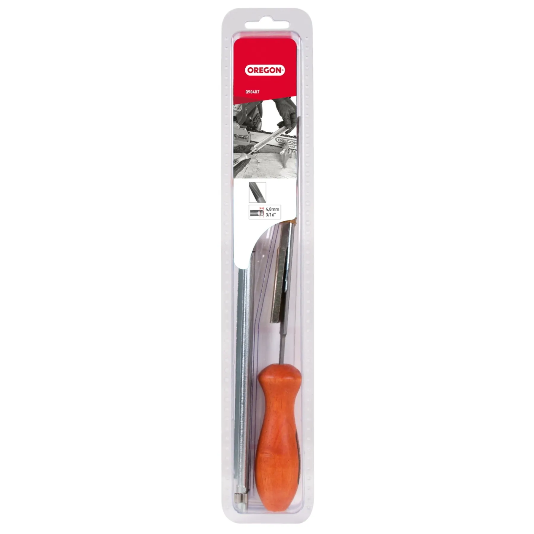 Tilbehør Havemaskiner ^ OREGON FILELÆRE 4,0MM