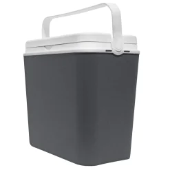 Campingudstyr ^ Outfit KØLEBOKS GRÅ/HVID L39XB24XH38 CM