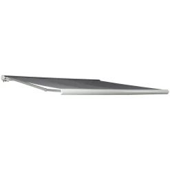 Parasoller & Markiser ^ Outfit M/LED MARKISE M/MOTOR HVID/GRÅ 4,8 M