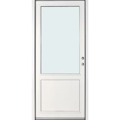 3-LAGS KLART GLAS FACADEDØR 114 X 948 X 2118 MM H HVID>Outline Hot