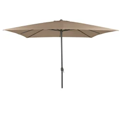 Parasoller & Markiser ^ Outrium HAVANA PARASOL SAND/GRÅ 3X3 M