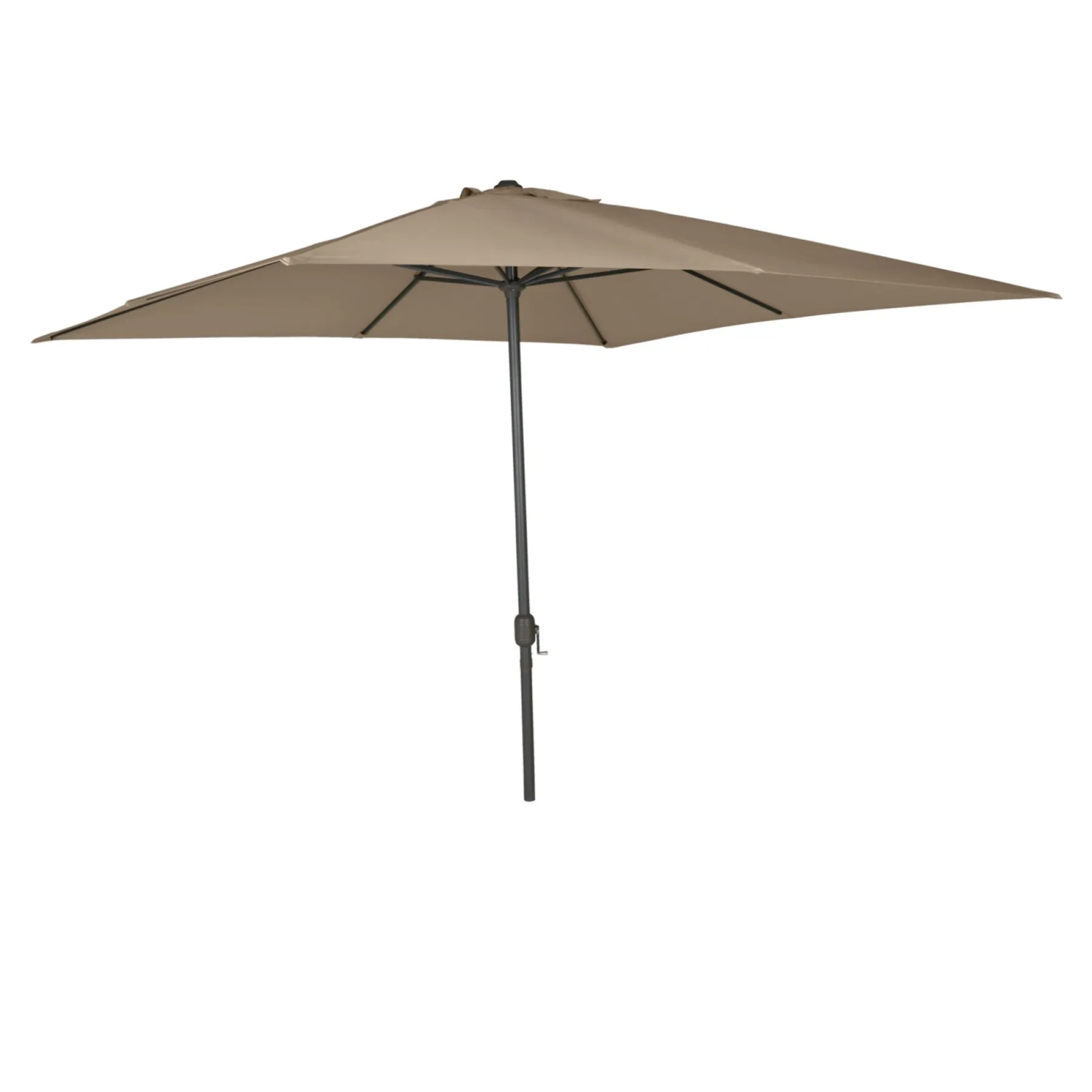 Parasoller & Markiser ^ Outrium HAVANA PARASOL SAND/GRÅ 3X3 M