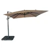 Parasoller & Markiser ^ Outrium MESSINA HÆNGEPARASOL SAND/GRÅ 295X295X260