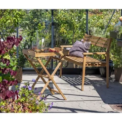 BENSTEL TIL SERVERINGSBAKKE NATUR TEAK>Outrium Sale