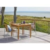 GILI/CATANIA MED 4 STOLE HAVEMØBELSÆT TEAK/GRÅBEIGE>Outrium Online