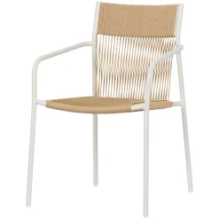 GILI/CATANIA MED 4 STOLE HAVEMØBELSÆT TEAK/GRÅBEIGE>Outrium Online