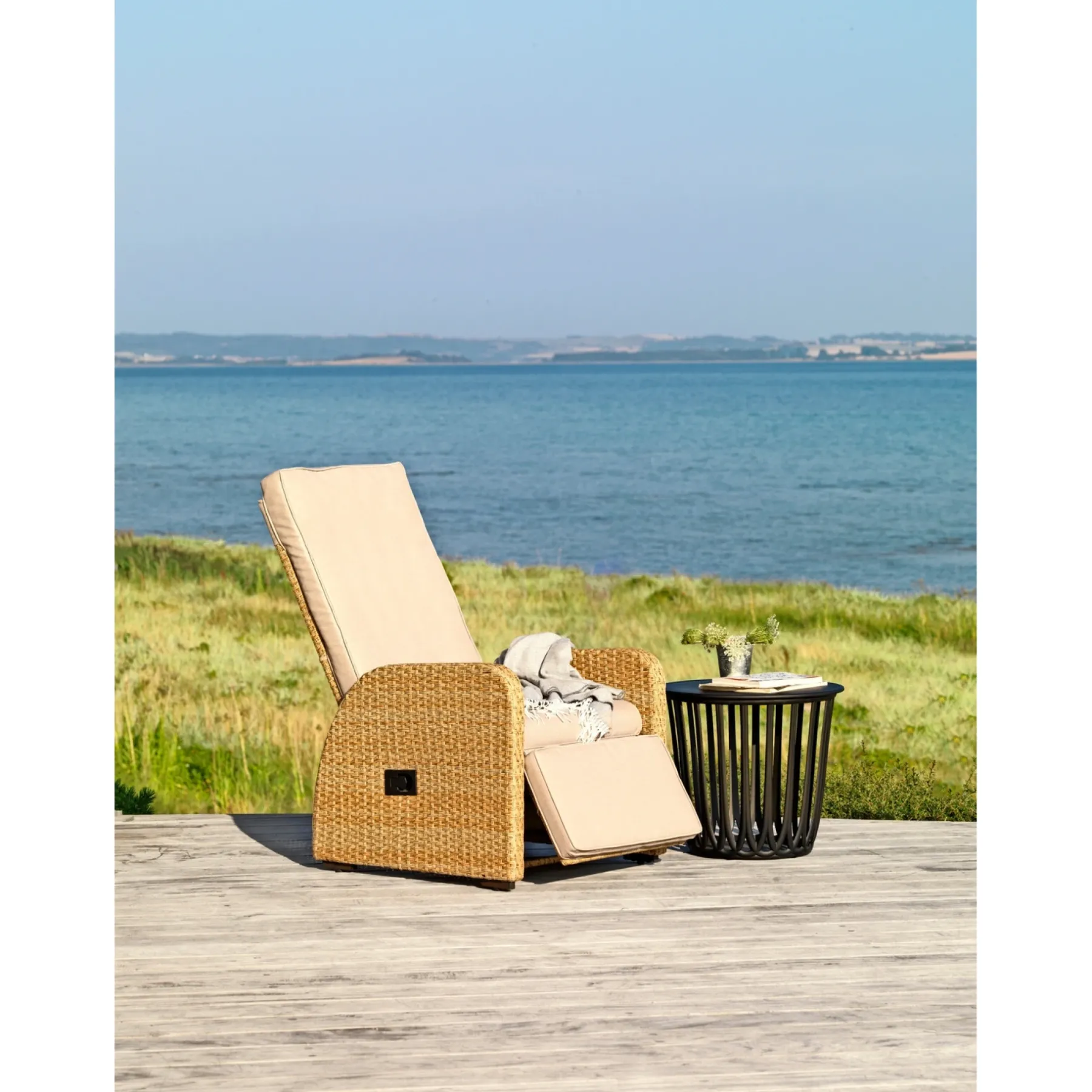 SAINT TROPEZ VANDAFV. HYNDE LOUNGESTOL NATUR>Outrium Best