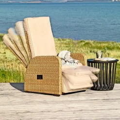 SAINT TROPEZ VANDAFV. HYNDE LOUNGESTOL NATUR>Outrium Best
