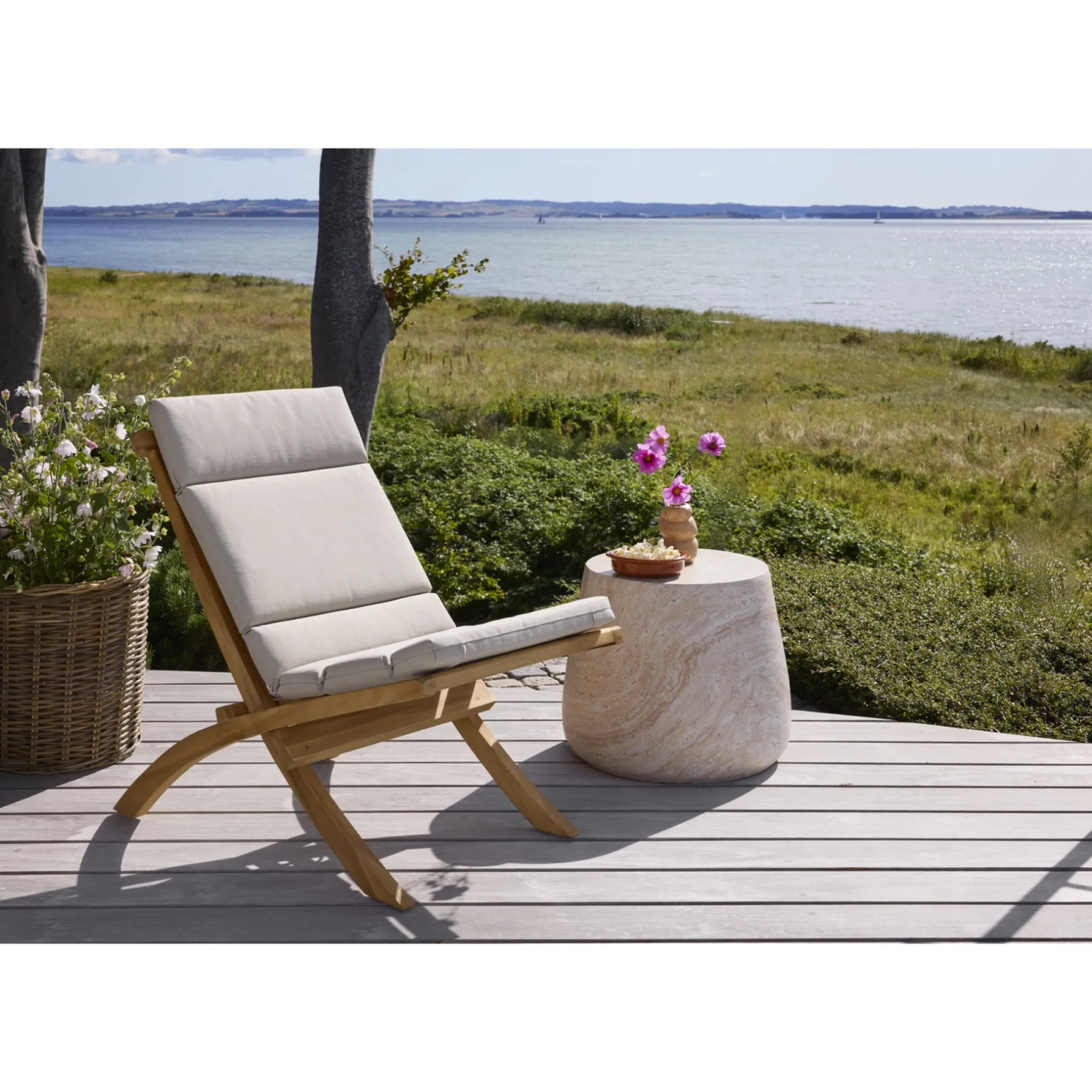 SYROS FOLDEBAR LOUNGESTOL TEAK>Outrium Online